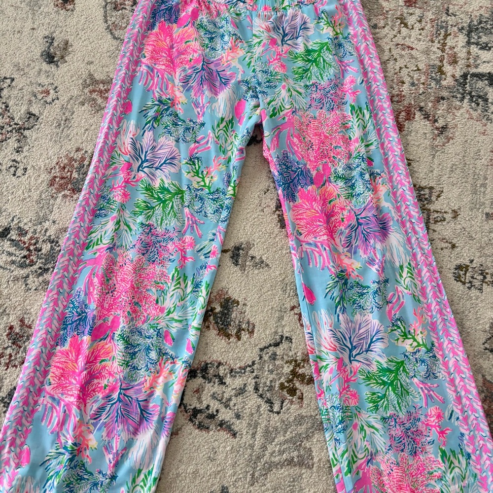 Lilly Pulitzer Vibrant Tropical Straight Leg Pant